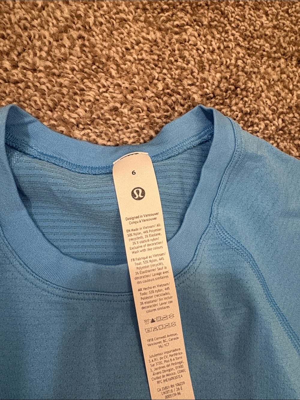 Women’s Lululemon Swiftly Tech Cropped Top - Picture 2 of 4